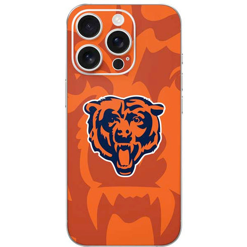 NFL Chicago Bears Double Vision iPhone 16 Pro Skin